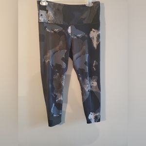 H+M sport leggings, multi, medium